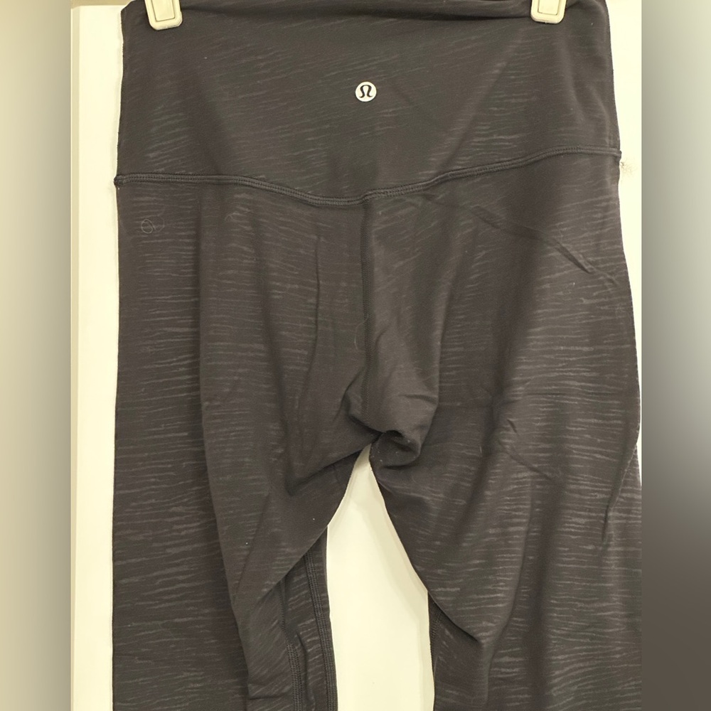 lululemon athletica Align Black Striped Leggings